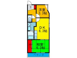 長寿堂恵佳ⅡBｌｄの物件間取画像